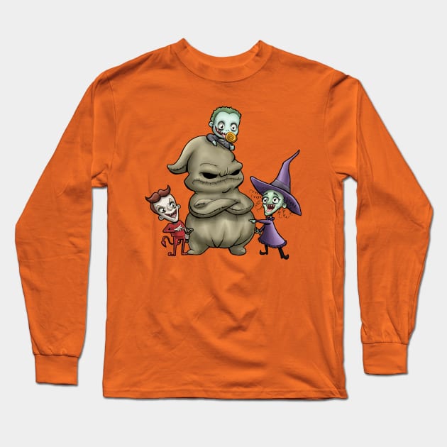 Boogie and the Boys Long Sleeve T-Shirt by zacksmithart